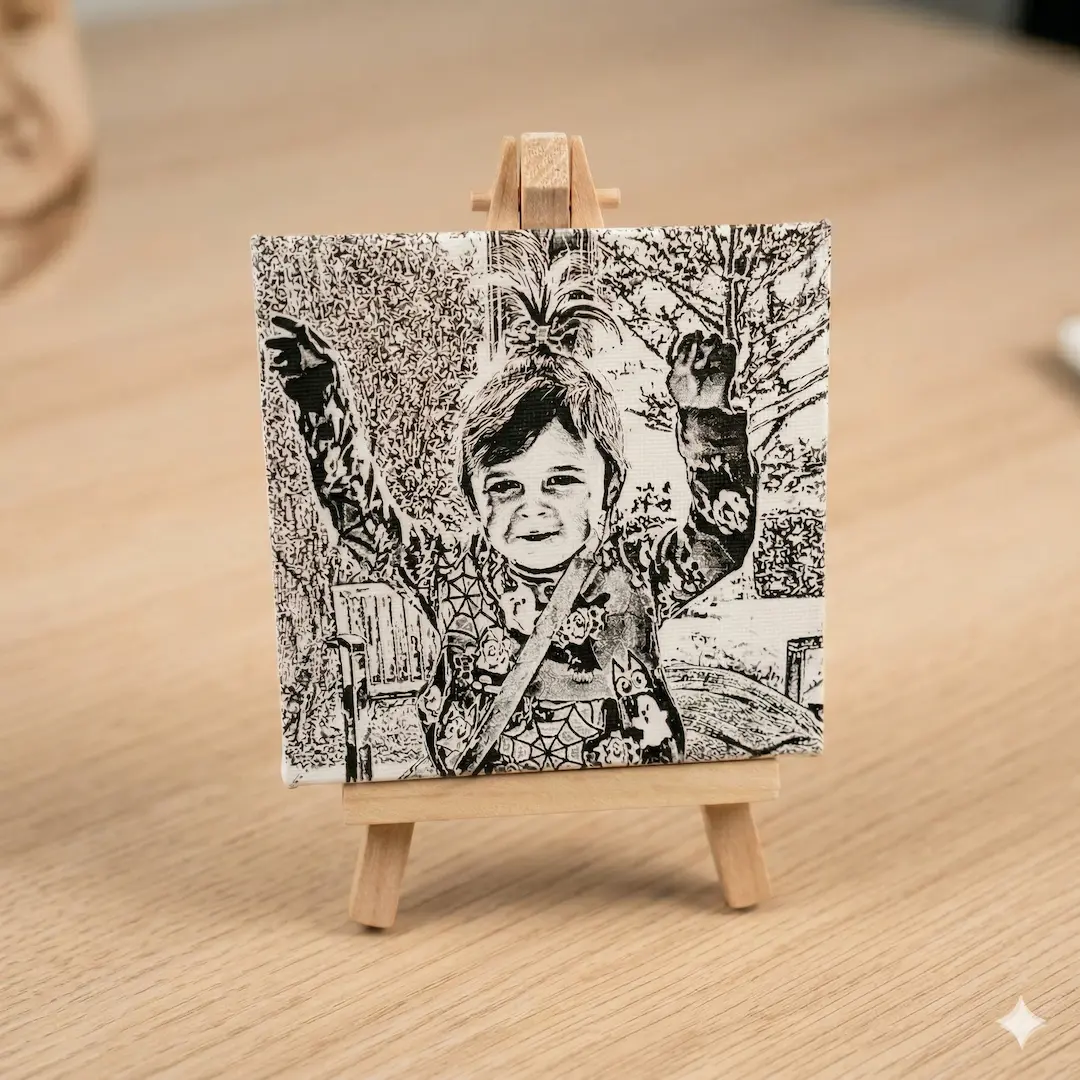 Custom Engraved Easel