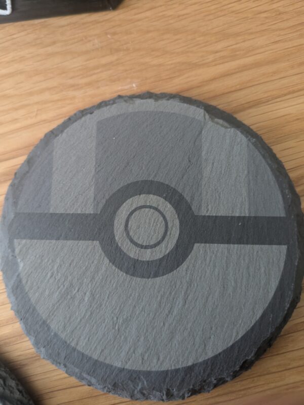 Pokeball Slate Coaster Collection - Image 4