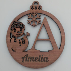 A Bauble Custom Engraved