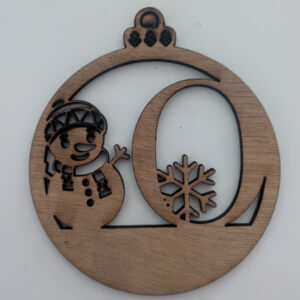 O Bauble Custom Engraved