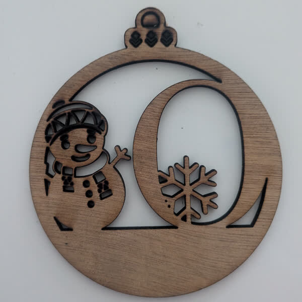 O Bauble Custom Engraved