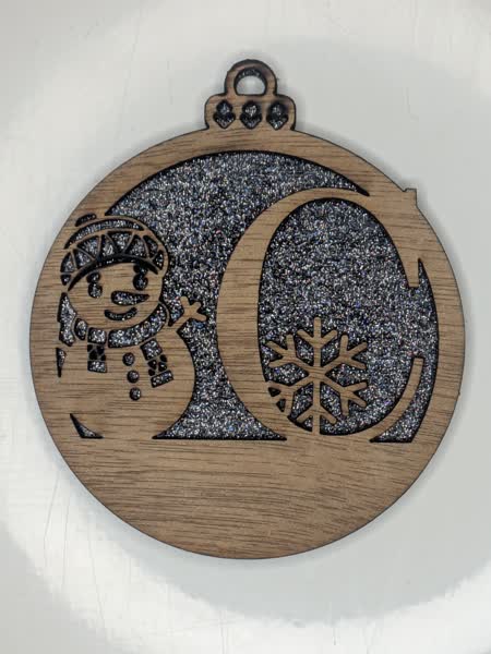 C Bauble Custom Engraved - Image 3