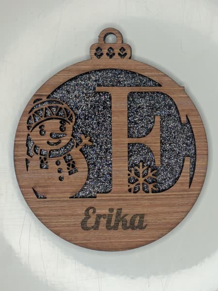 E Bauble Custom Engraved - Image 10
