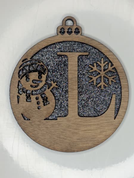 L Bauble Custom Engraved - Image 3