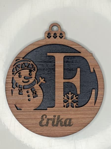 E Bauble Custom Engraved - Image 11