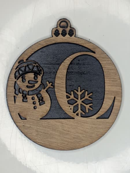 O Bauble Custom Engraved - Image 2