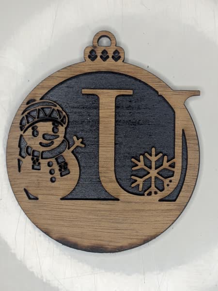 U Bauble Custom Engraved - Image 2