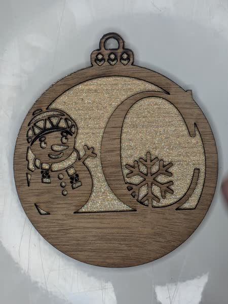 C Bauble Custom Engraved - Image 5