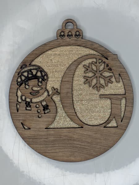 G Bauble Custom Engraved - Image 5