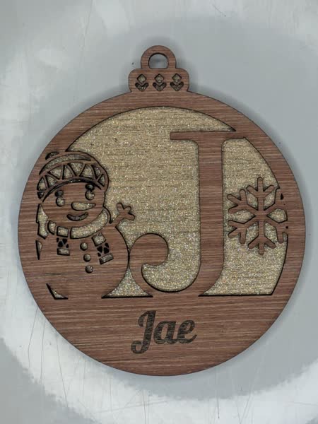 J Bauble Custom Engraved - Image 5