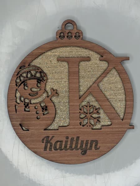 K Bauble Custom Engraved - Image 5