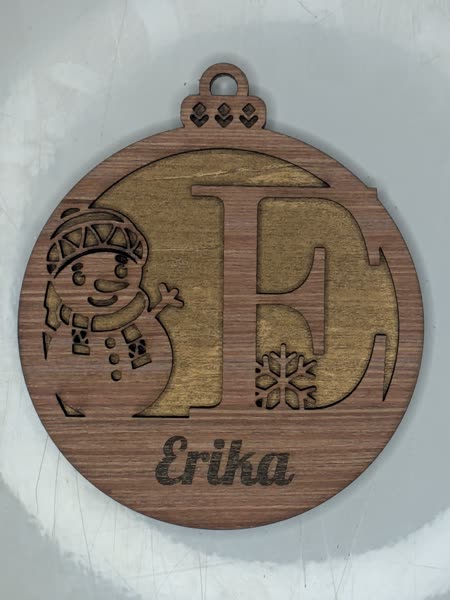 E Bauble Custom Engraved - Image 9