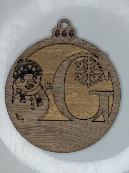 G Bauble Custom Engraved - Image 4