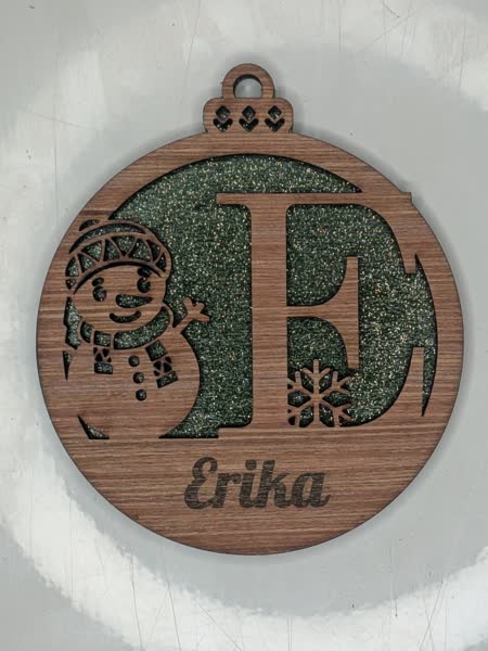 E Bauble Custom Engraved - Image 6