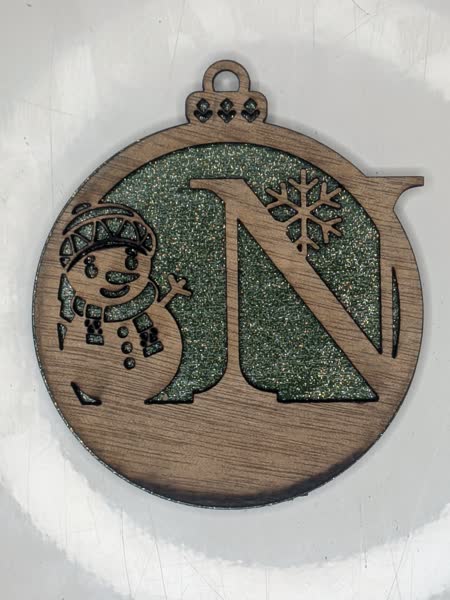 N Bauble Custom Engraved - Image 7