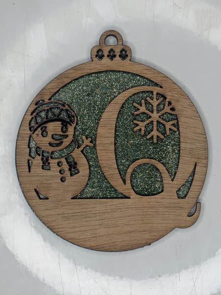 Q Bauble Custom Engraved - Image 7