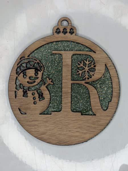 R Bauble Custom Engraved - Image 7