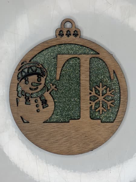 T Bauble Custom Engraved - Image 7