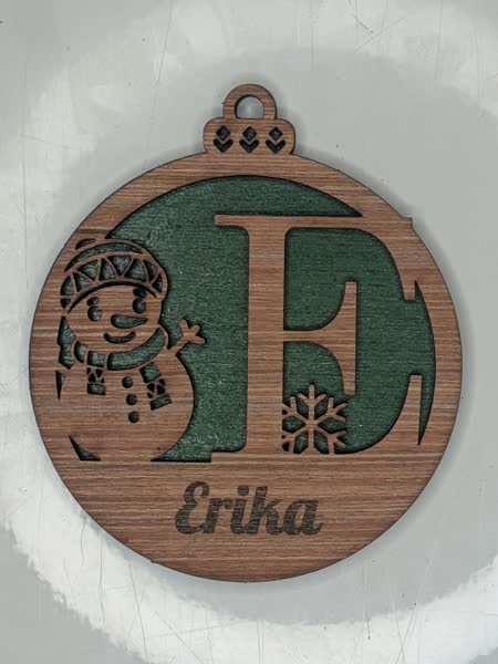 E Bauble Custom Engraved - Image 7