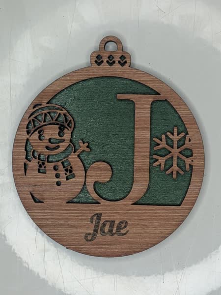 J Bauble Custom Engraved - Image 6