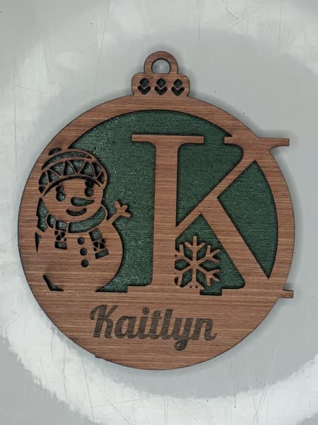 K Bauble Custom Engraved - Image 6