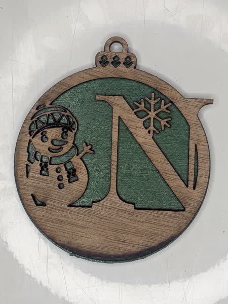 N Bauble Custom Engraved - Image 6