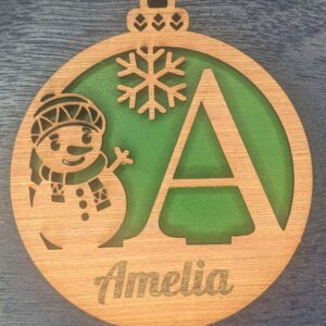 A Bauble Custom Engraved