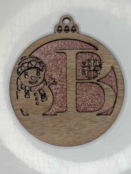 B Bauble Custom Engraved - Image 5