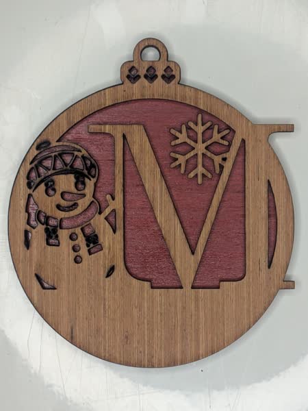 M Bauble Custom Engraved - Image 9