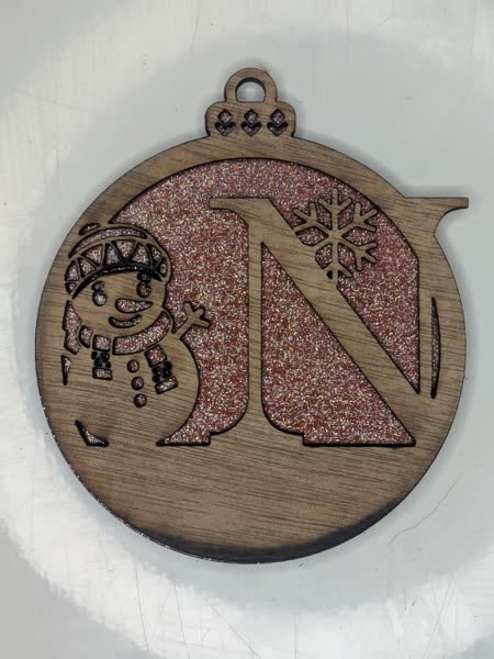 N Bauble Custom Engraved - Image 9