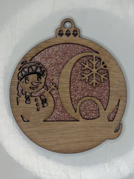 Q Bauble Custom Engraved - Image 9