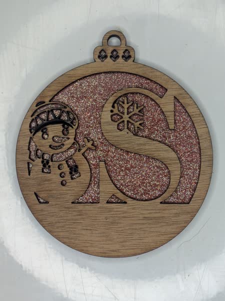 S Bauble Custom Engraved - Image 9