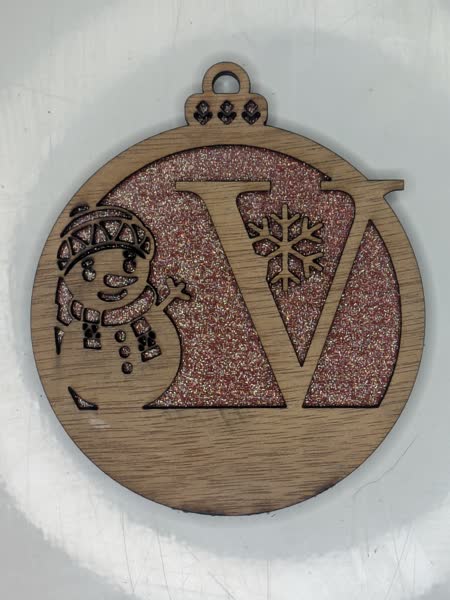 V Bauble Custom Engraved - Image 9