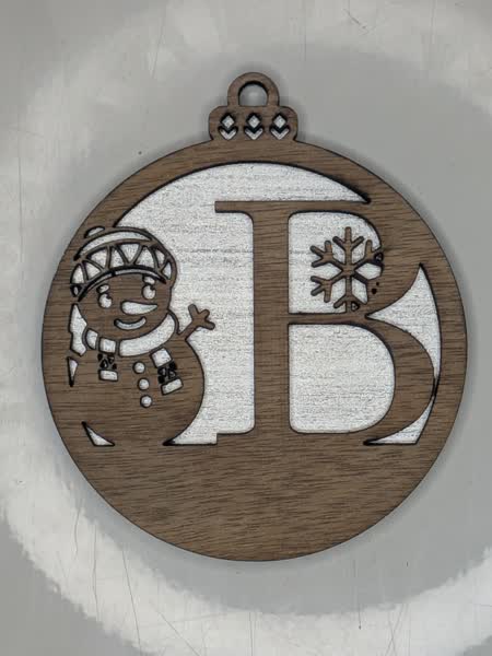 B Bauble Custom Engraved - Image 4
