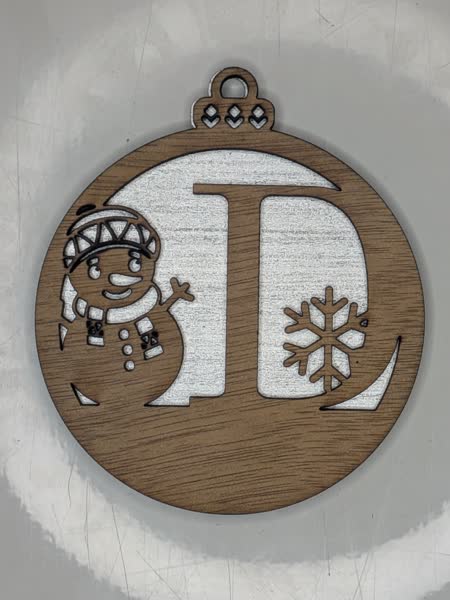 D Bauble Custom Engraved - Image 10