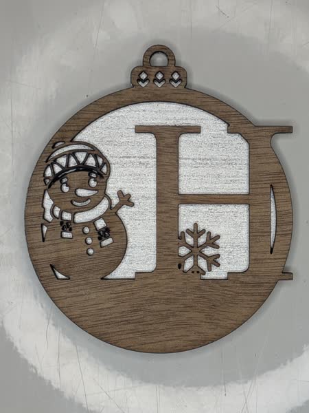 H Bauble Custom Engraved - Image 11