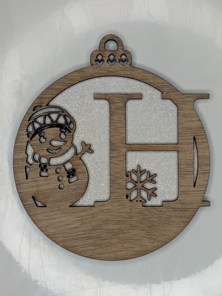H Bauble Custom Engraved - Image 12