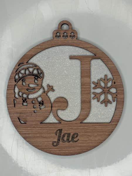 J Bauble Custom Engraved - Image 10