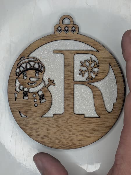 R Bauble Custom Engraved - Image 11
