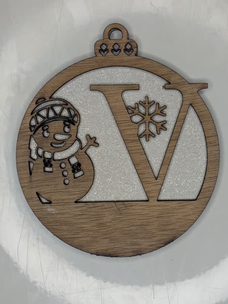 V Bauble Custom Engraved - Image 11