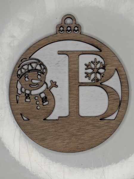 B Bauble Custom Engraved - Image 3