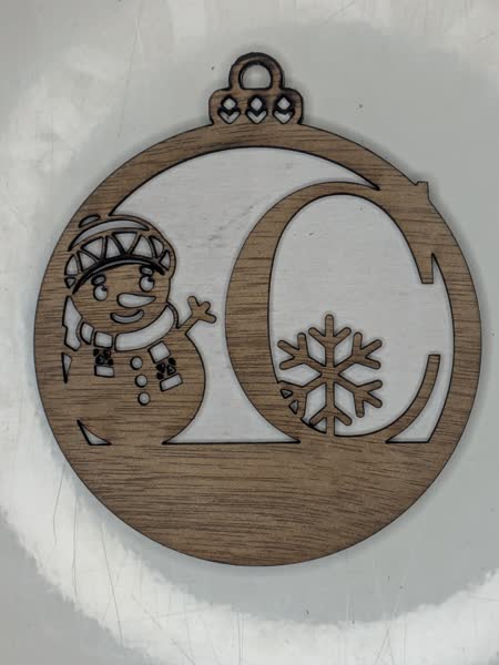 C Bauble Custom Engraved - Image 11