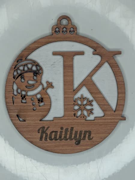 K Bauble Custom Engraved - Image 10