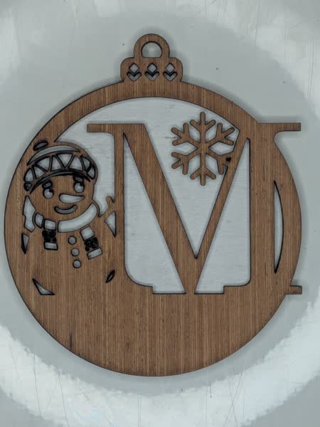 M Bauble Custom Engraved - Image 11