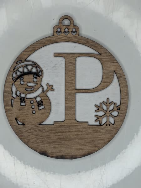P Bauble Custom Engraved - Image 12