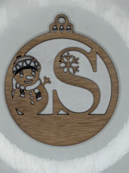 S Bauble Custom Engraved - Image 12