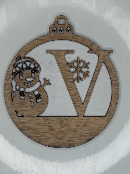V Bauble Custom Engraved - Image 10