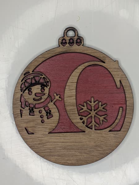 C Bauble Custom Engraved - Image 8