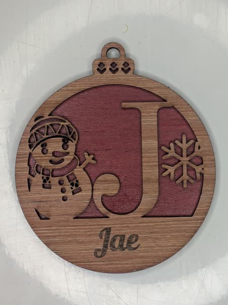 J Bauble Custom Engraved - Image 8