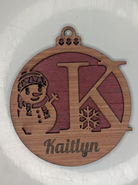 K Bauble Custom Engraved - Image 8